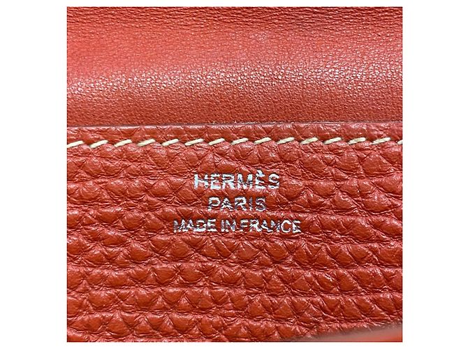 Hermès Cartera larga Dogon GM Hermes Roja - vista 10