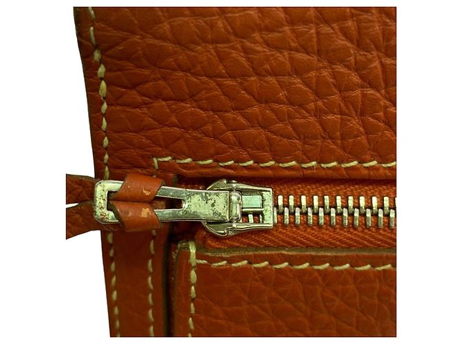 Hermès Cartera larga Dogon GM Hermes Roja - vista 11