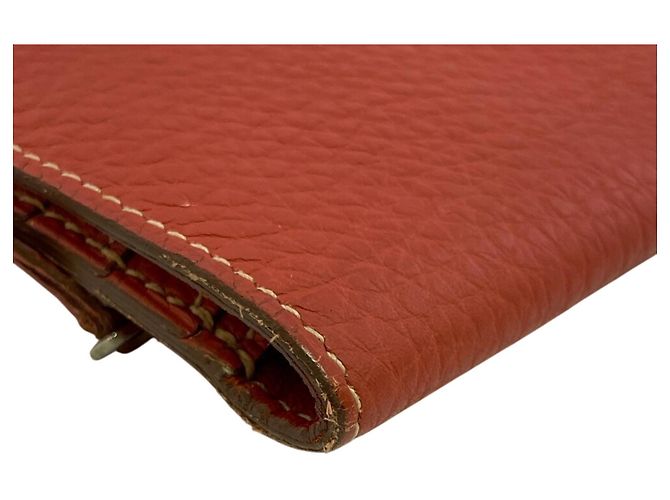 Hermès Cartera larga Dogon GM Hermes Roja - vista 3