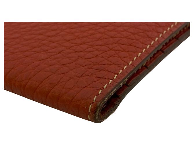 Hermès Cartera larga Dogon GM Hermes Roja - vista 4