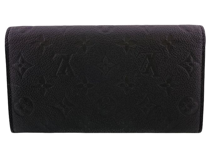 Louis Vuitton Bi-Fold Long Wallet Black - view 2