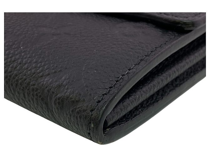 Louis Vuitton Bi-Fold Long Wallet Black - view 4