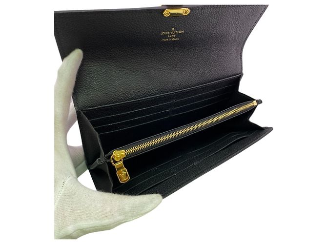 Louis Vuitton Bi-Fold Long Wallet Black - view 5