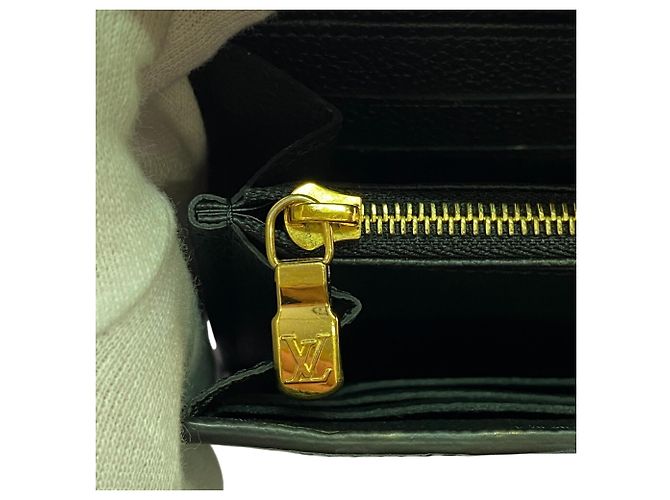 Louis Vuitton Bi-Fold Long Wallet Black - view 7
