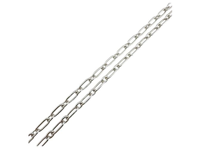 Tiffany & Co Collana Tiffany Double Lock 1837 Choker Chain Argento - vista 5