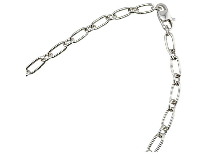 Tiffany & Co Collana Tiffany Double Lock 1837 Choker Chain Argento - vista 6
