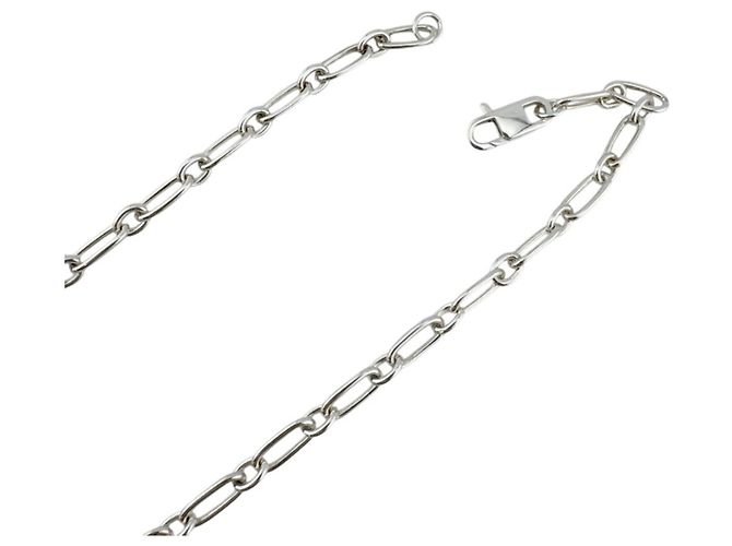 Tiffany & Co Collana Tiffany Double Lock 1837 Choker Chain Argento - vista 7