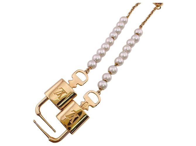 Orecchini Pearl Rock Cadena di Louis Vuitton D'oro - vista 10