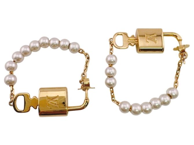 Orecchini Pearl Rock Cadena di Louis Vuitton D'oro - vista 4