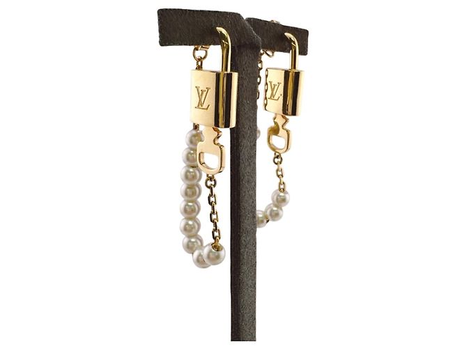 Orecchini Pearl Rock Cadena di Louis Vuitton D'oro - vista 5
