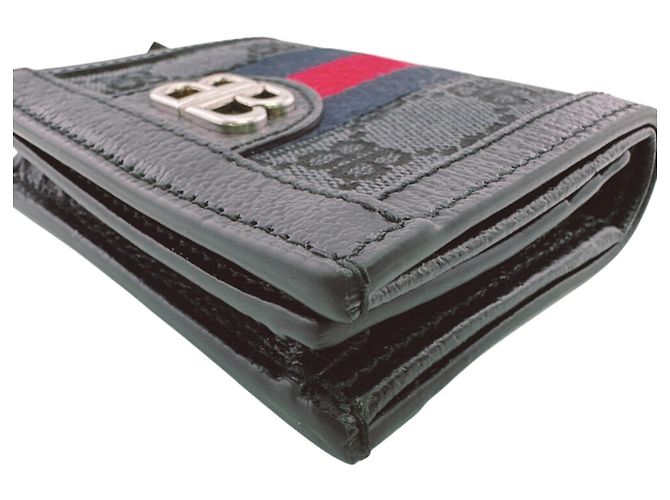 Gucci 680385 Hacker Project Bi-fold Wallet Schwarz - Ansicht 3