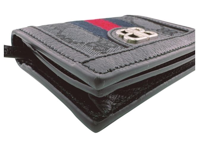 Gucci 680385 Hacker Project Bi-fold Wallet Schwarz - Ansicht 4