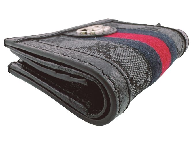 Gucci 680385 Hacker Project Bi-fold Wallet Schwarz - Ansicht 6
