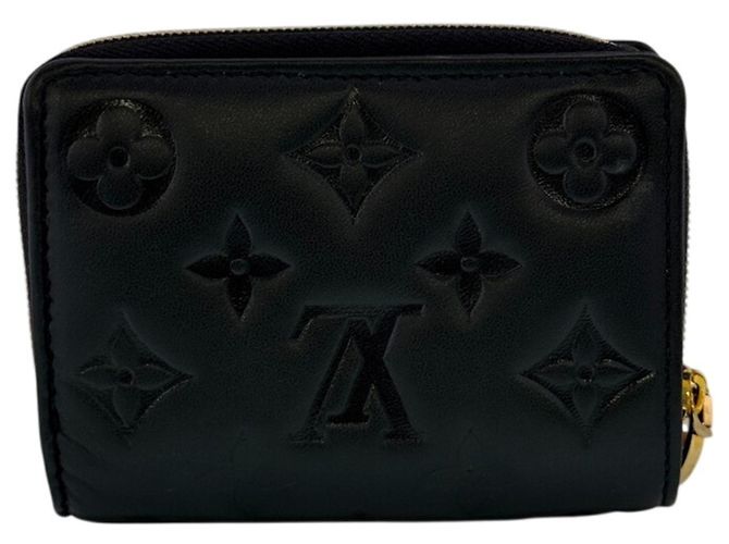 Cartera de piel de cordero negra Louis Vuitton Negro - vista 2