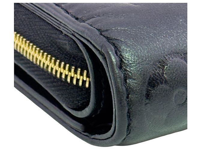 Cartera de piel de cordero negra Louis Vuitton Negro - vista 3