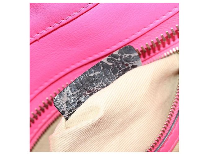 Tote Valentino Garavani Rockstud in pelle morbida Medium Rosa - vista 7