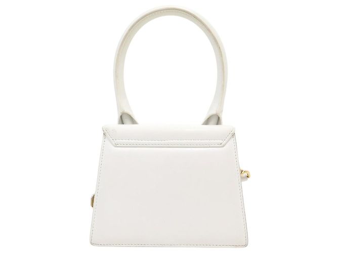 BORSA A SPALLA JACQUEMUS LE CHIQUITO 213BA002 PELLE BIANCA Bianco - vista 2