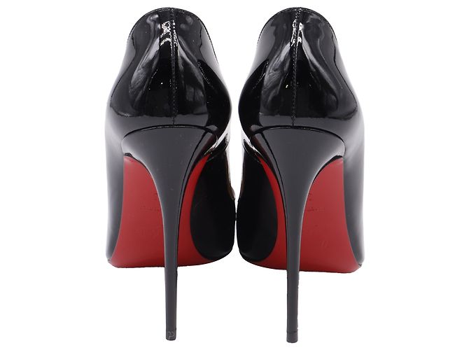 Décolleté So Kate di Christian Louboutin in vernice nera - vista 5