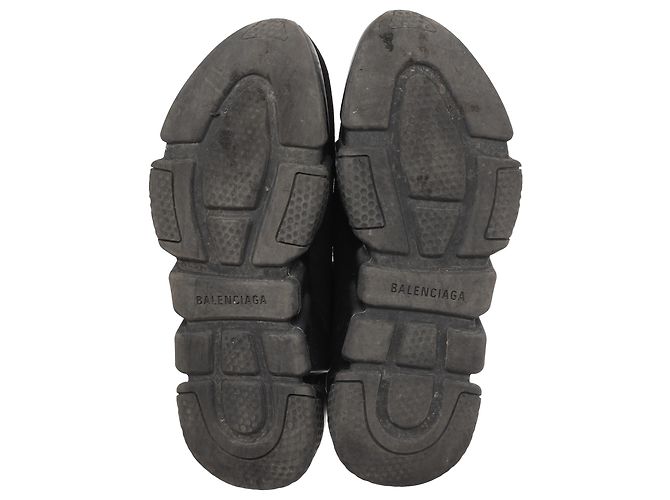 Balenciaga Speed Sneaker aus schwarzem Polyester - Ansicht 6