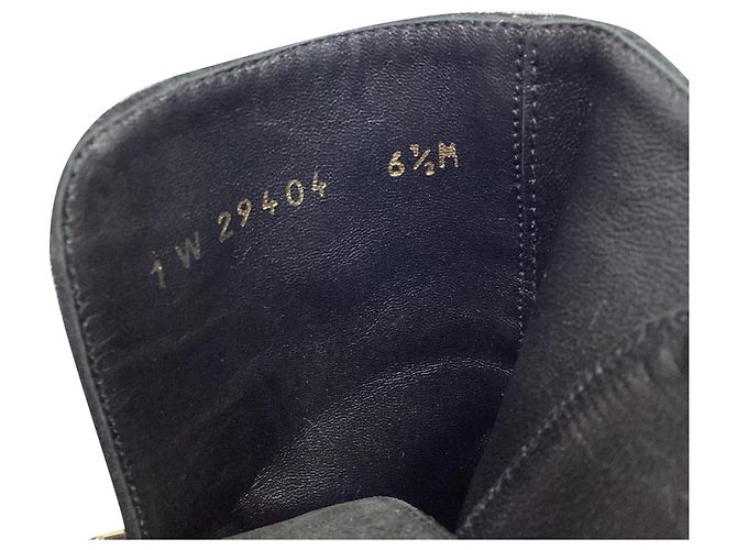 Botines con hebilla Britain de Stuart Weitzman en ante marrón Negro - vista 11