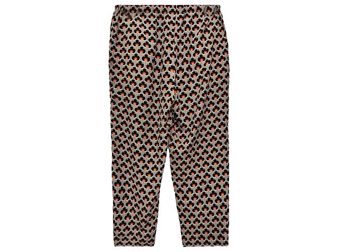 Marni Hose mit Print aus Multicolour-Viskose Mehrfarben - Ansicht 2