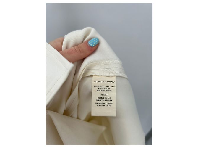 Autre Marque LOULOU STUDIO RENAT Bluse beige - Ansicht 6