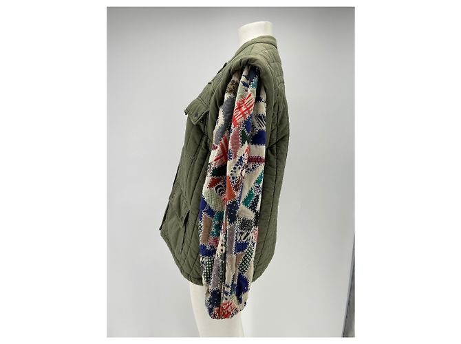 Sea New York Khakijacke mit farbigen Ärmeln - Ansicht 4