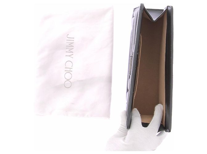 Jimmy Choo Clutch 'Avenue' nera Nero - vista 7