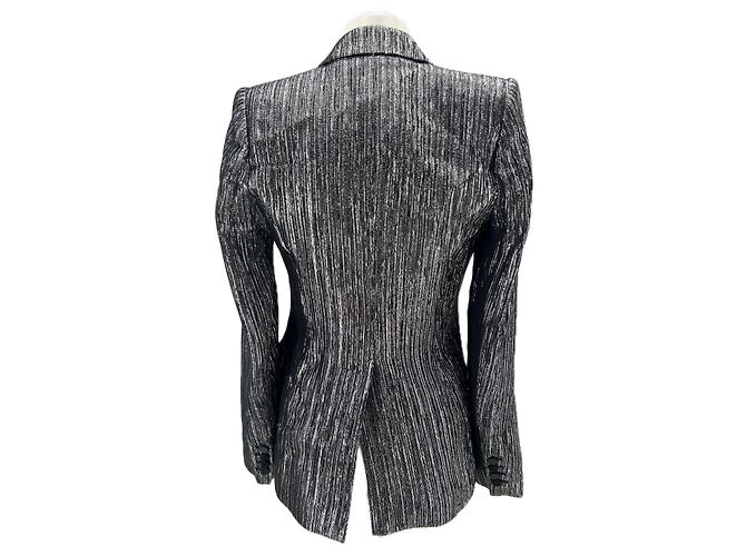 Blazer nero e argento Isabel Marant - vista 2