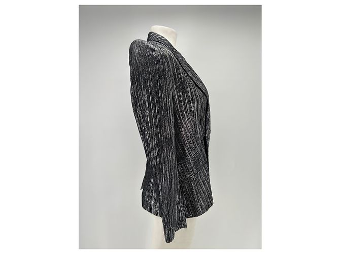 Blazer nero e argento Isabel Marant - vista 3