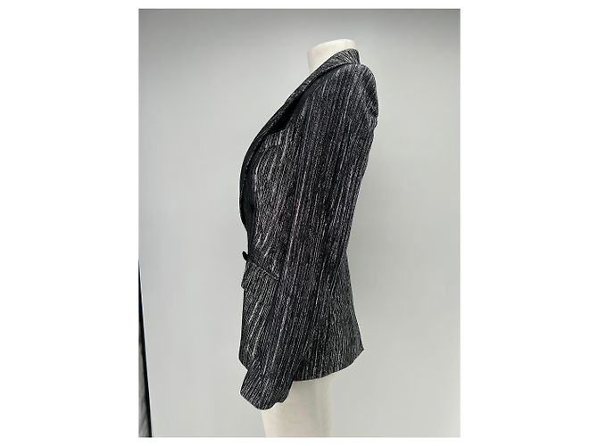 Blazer nero e argento Isabel Marant - vista 4