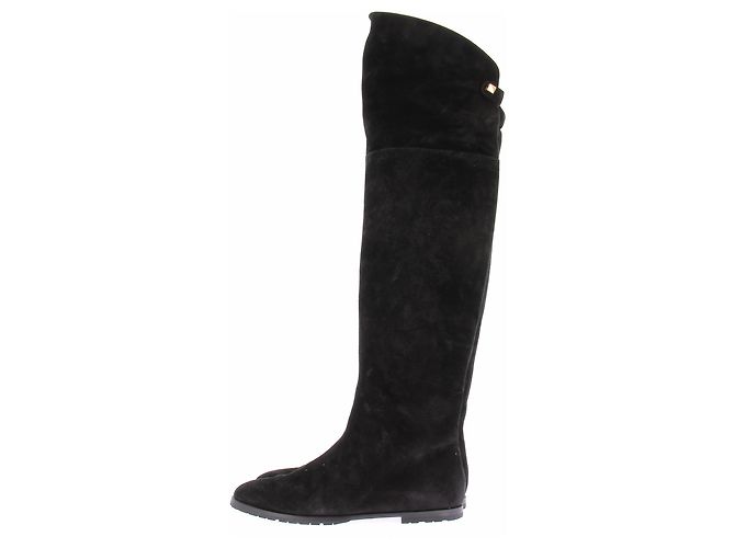 Autre Marque Botas SKORPIOS de ante negro - vista 3