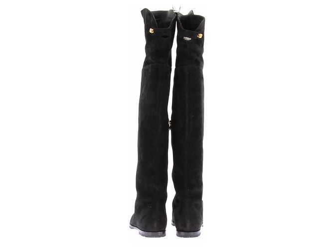 Autre Marque Botas SKORPIOS de ante negro - vista 4