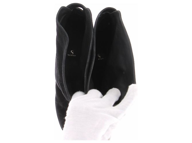 Autre Marque Botas SKORPIOS de ante negro - vista 6