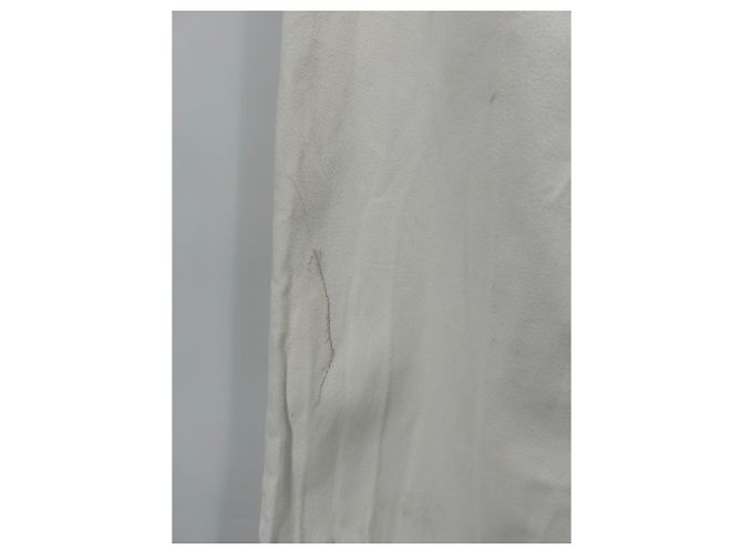 Autre Marque Pantalones blancos de algodón LOULOU DE SAISON Talla 25 - vista 4