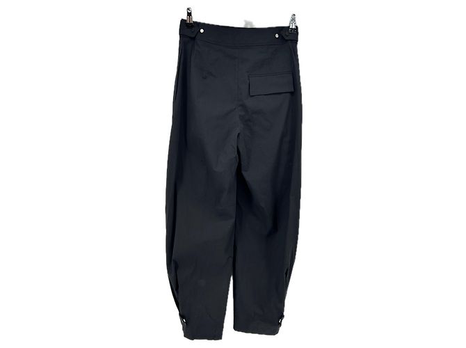 Pantalones negros de algodón Cos - vista 2