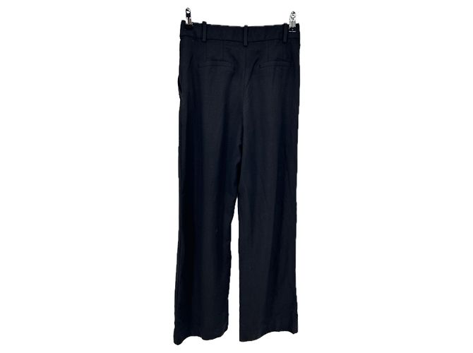 Autre Marque Schwarze SBIRU Loulou Studio Hose - Ansicht 2