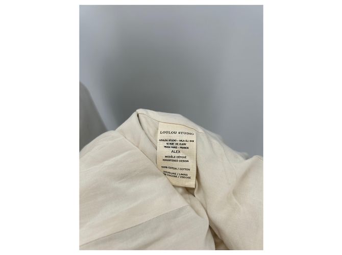 Autre Marque Gabardina LOULOU STUDIO ALEX Beige - vista 6
