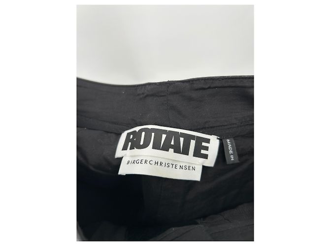 Rotate Schwarze Kunstlederhose - Ansicht 3
