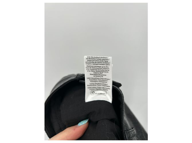 Rotate Schwarze Kunstlederhose - Ansicht 5