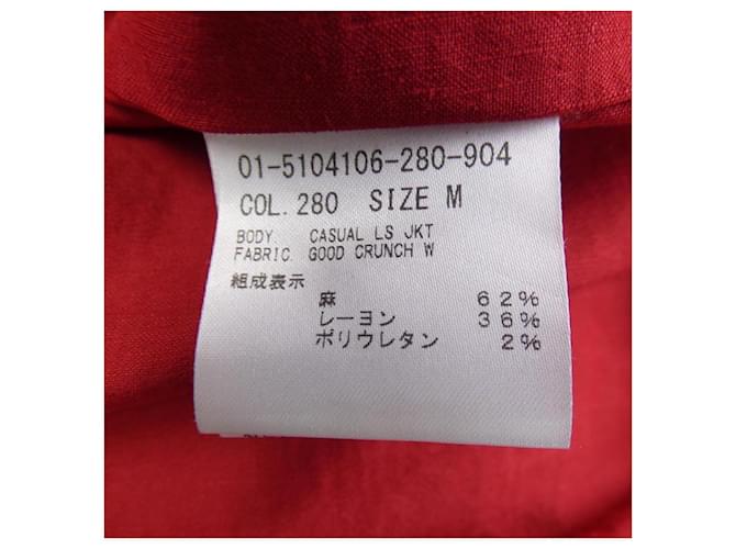 Chaqueta Theory Roja - vista 3