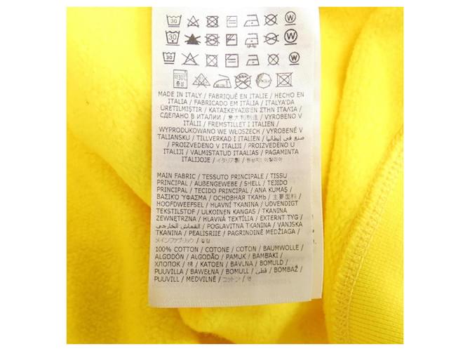 Moletom de algodão DSQUARED2 Amarelo - vista 3