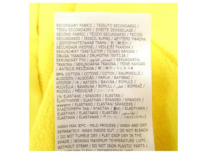 Moletom de algodão DSQUARED2 Amarelo - vista 4