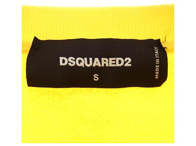 Moletom de algodão DSQUARED2 Amarelo - vista 5