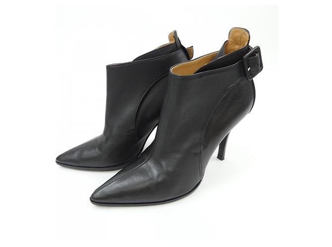 Hermès Hermes Pumps aus Leder Schwarz - Ansicht 3