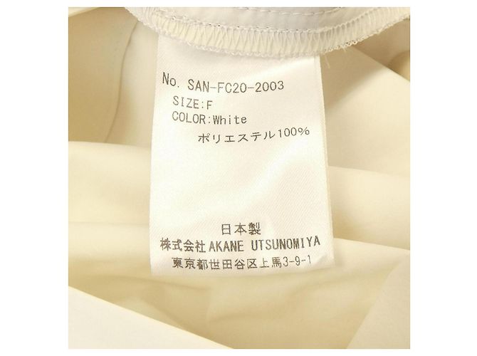 Autre Marque Abrigo AKANE UTSUNOMIYA Blanco - vista 3