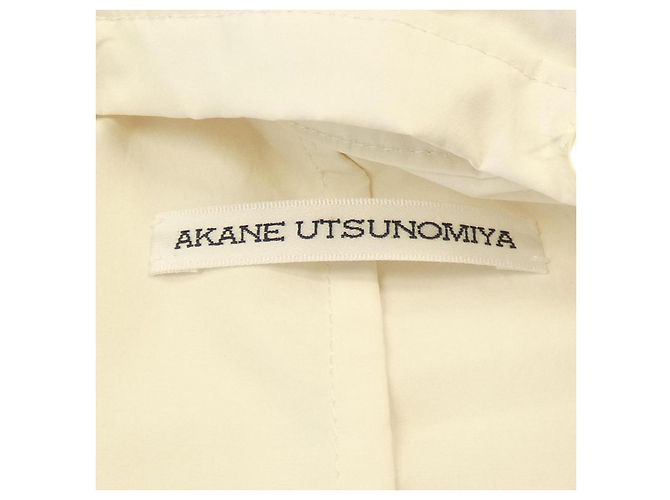 Autre Marque Abrigo AKANE UTSUNOMIYA Blanco - vista 4
