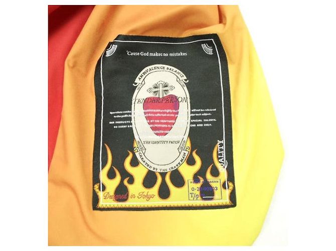Autre Marque CAMICIA TERMOGRAFIA TENDER PERSON Polyester Shirt Multicolore - vista 7