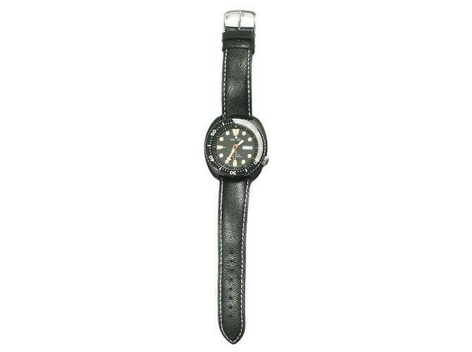 Reloj SEIKO PROSPEX de acero inoxidable Negro - vista 10