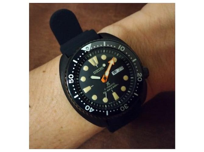 Reloj SEIKO PROSPEX de acero inoxidable Negro - vista 2